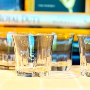 Vintage crystal cocktail glasses 24% lead crystal